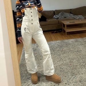 Worn once White Snow Bib